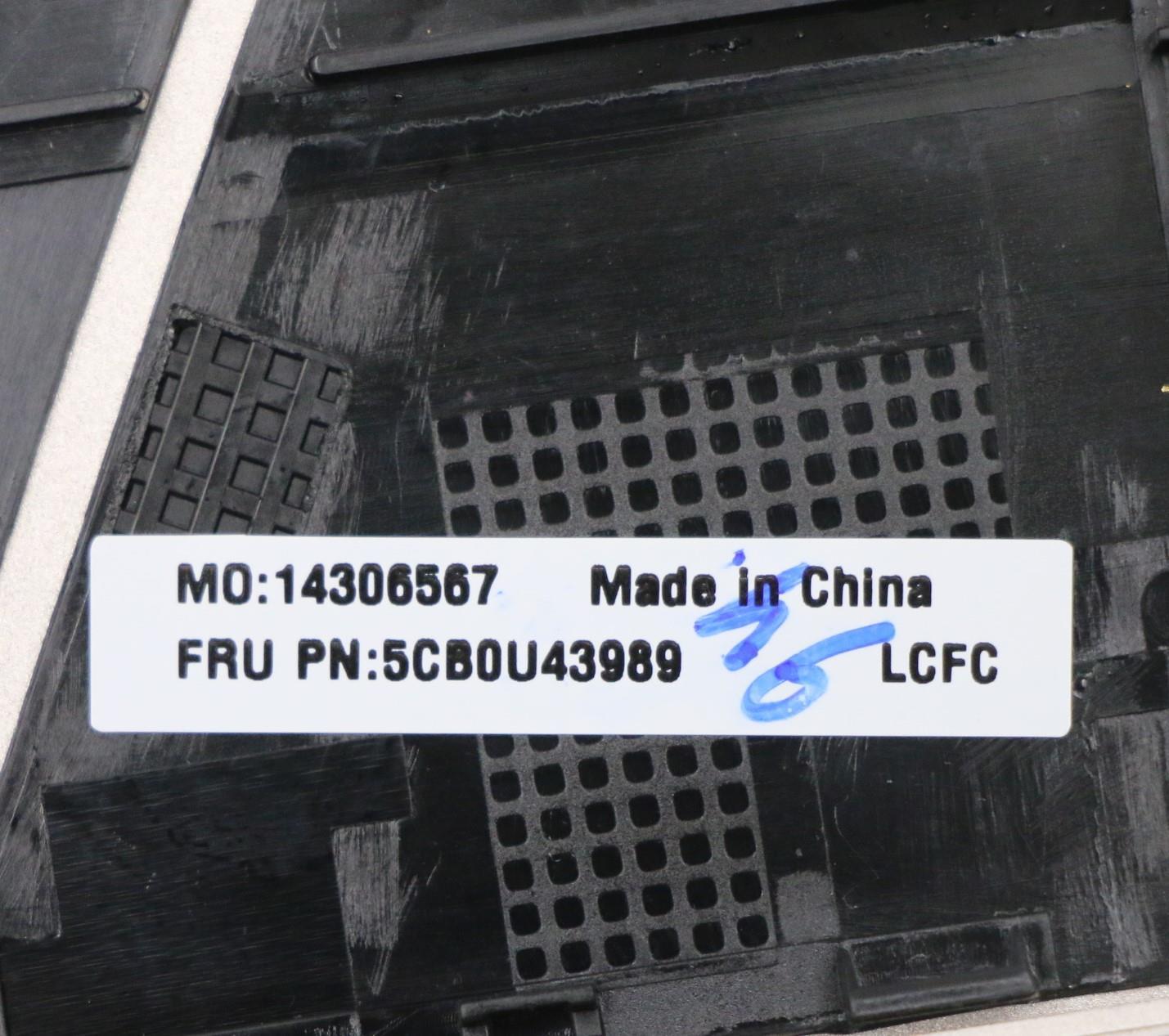 Lenovo Log Up Assy Fpr Mica-Fr - 5CB0U43989