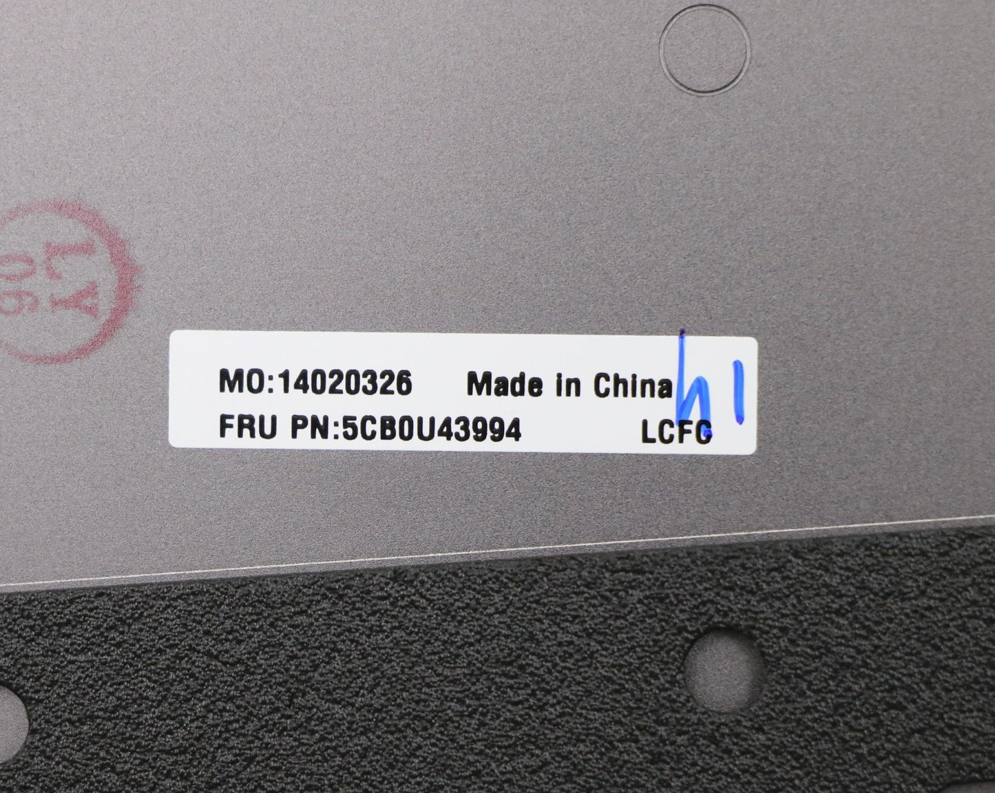 Lenovo Cover Assy Iron Grey - 5CB0U43994