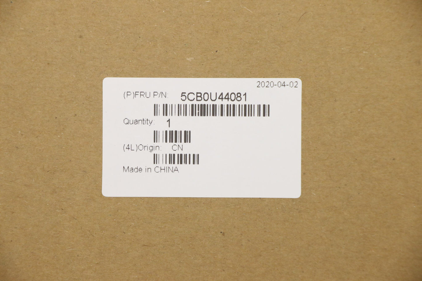 Lenovo Log Up Assy Iron Grey-Cz-Sk - 5CB0U44081