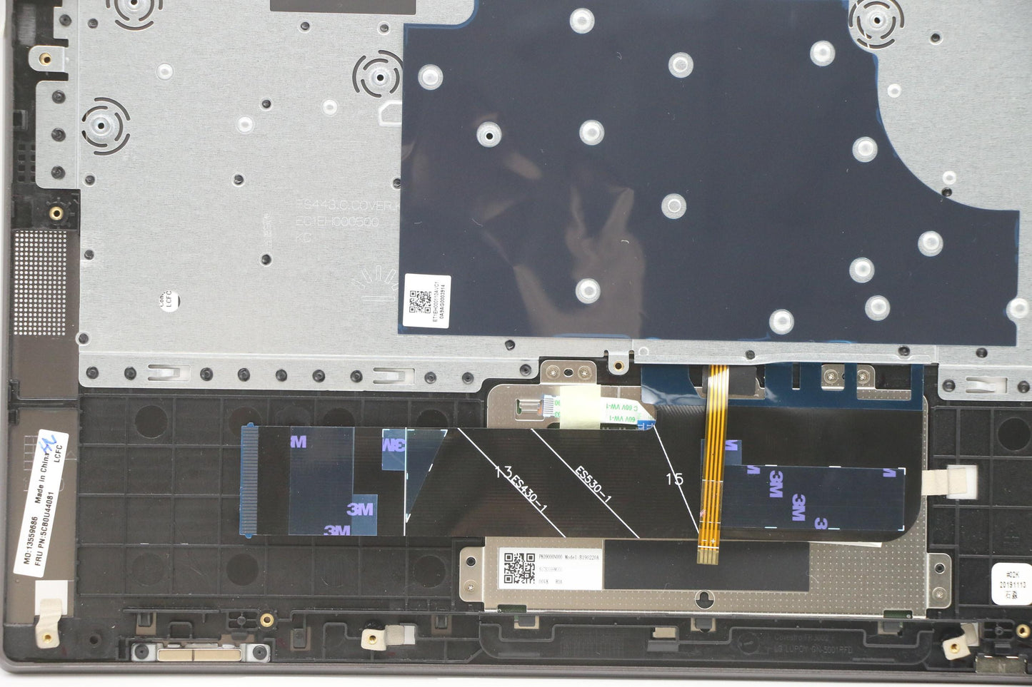 Lenovo Log Up Assy Iron Grey-Cz-Sk - 5CB0U44081