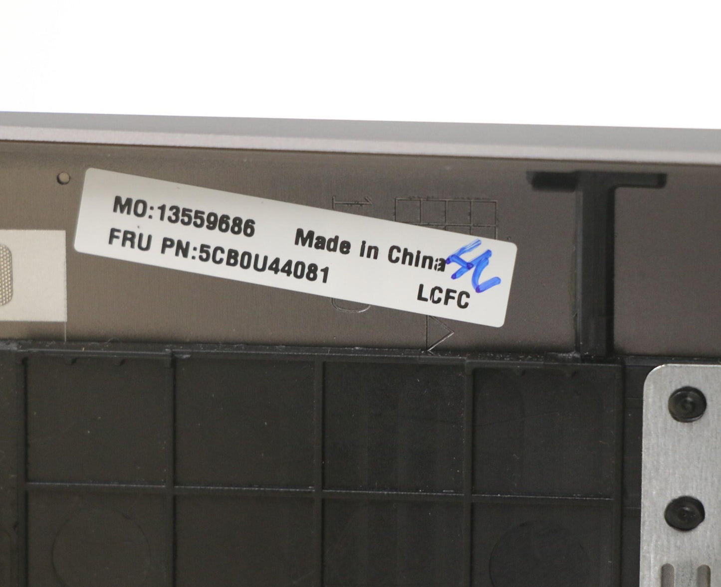Lenovo Log Up Assy Iron Grey-Cz-Sk - 5CB0U44081