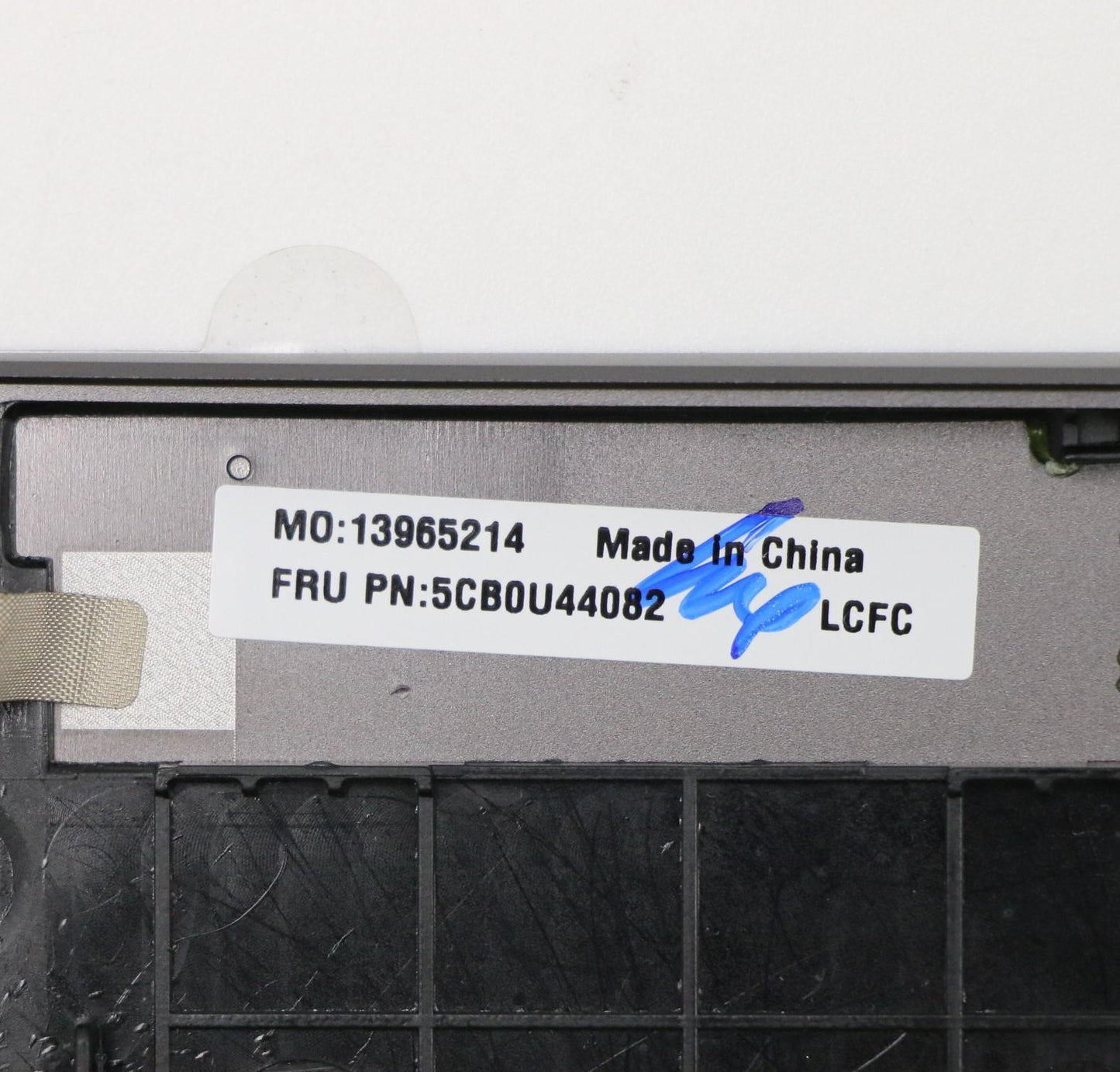 Lenovo Log Up Assy Iron Grey-Us - 5CB0U44082