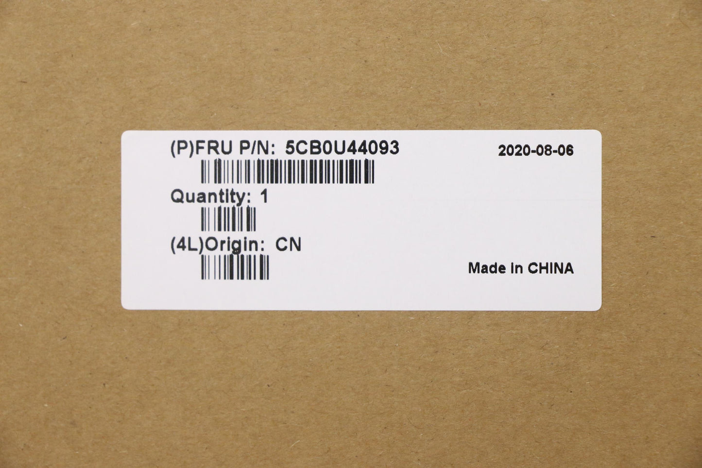 Lenovo Log Up Assy Iron Grey-It - 5CB0U44093