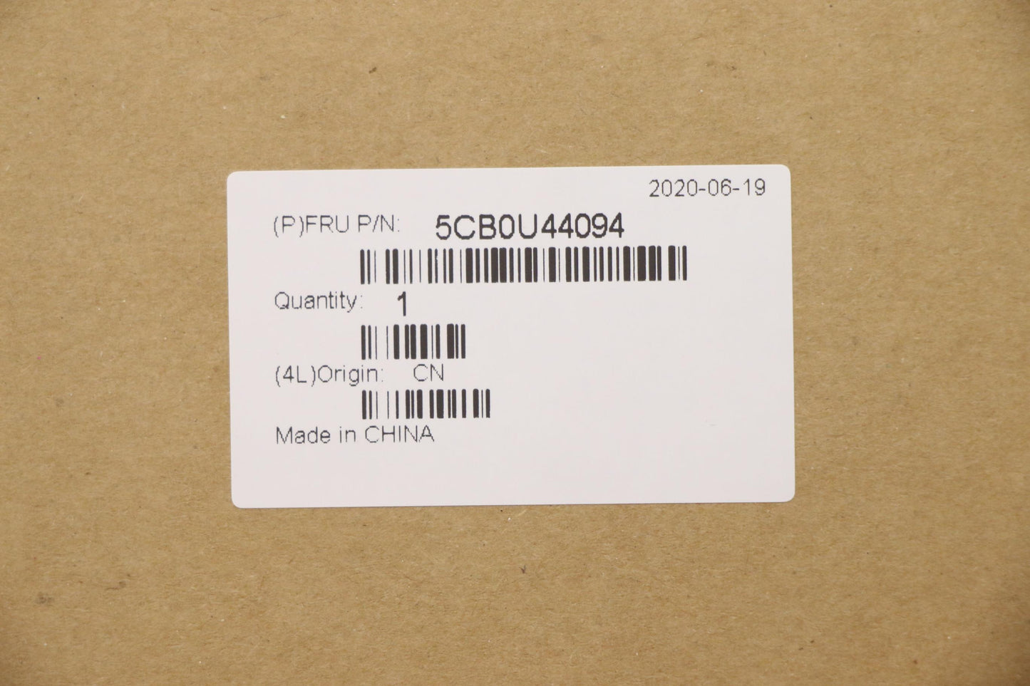 Lenovo Log Up Assy Iron Grey-Ja - 5CB0U44094