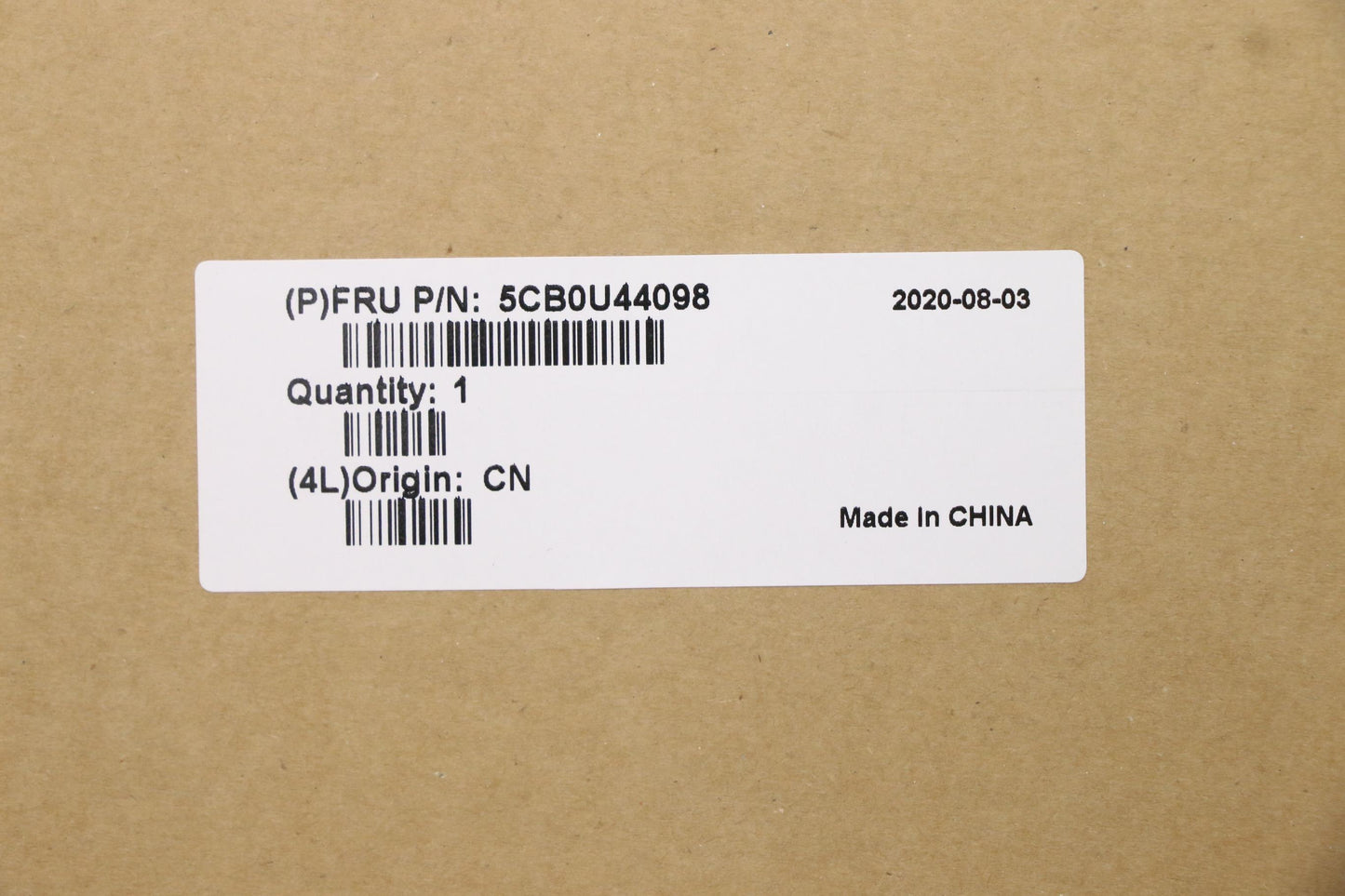 Lenovo Log Up Assy Iron Grey-Po - 5CB0U44098