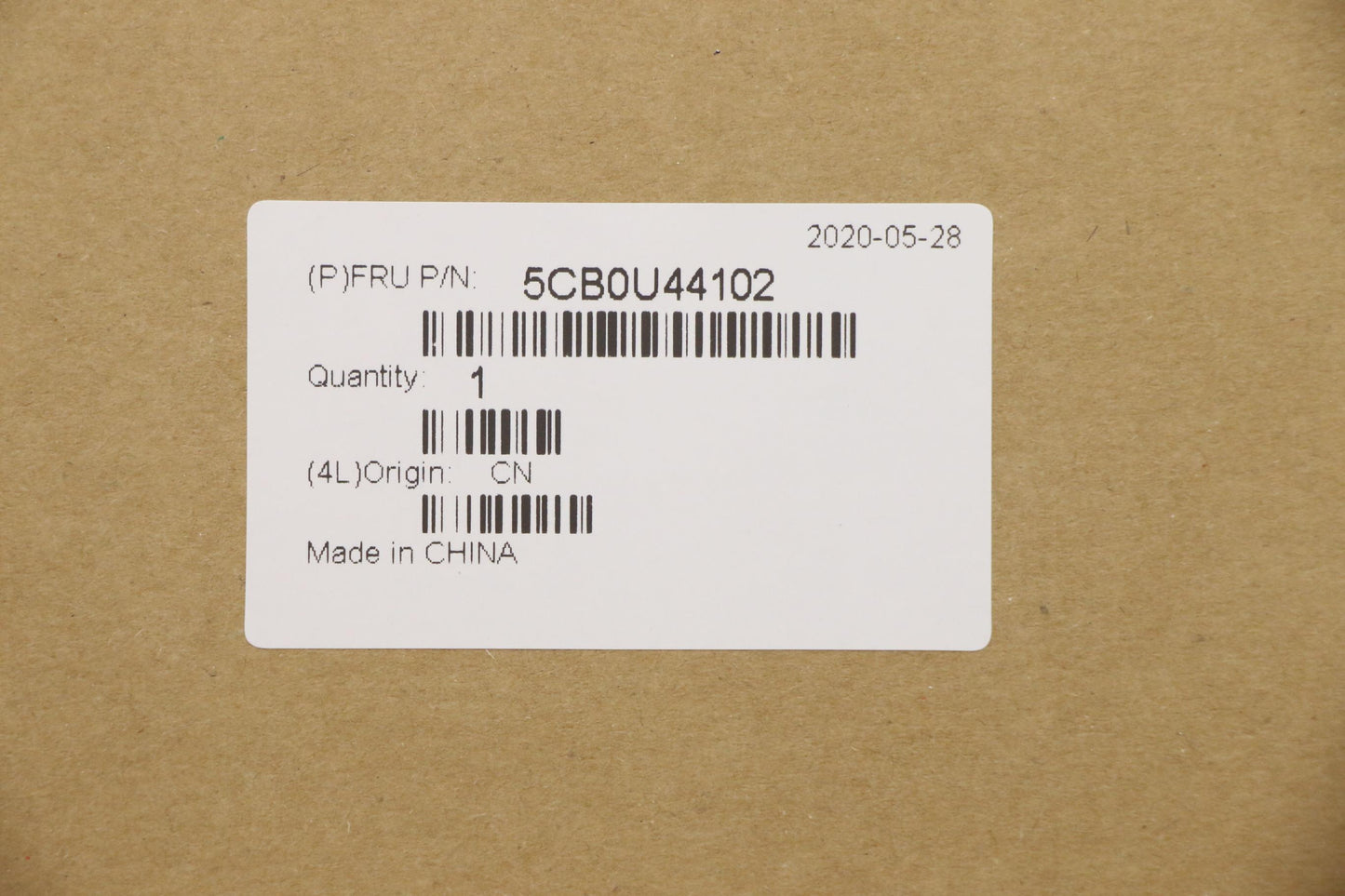 Lenovo Log Up Assy Iron Grey-Sw - 5CB0U44102