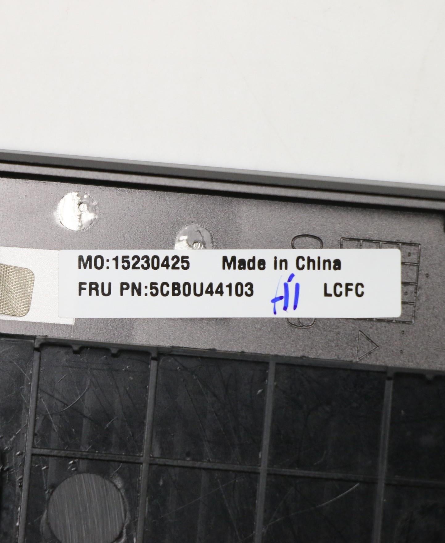 Lenovo Log Up Assy Iron Grey-Ch - 5CB0U44103