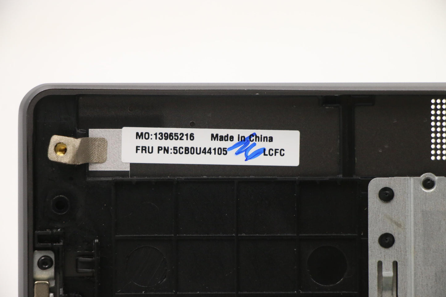Lenovo Log Up Assy Iron Grey-Tr - 5CB0U44105