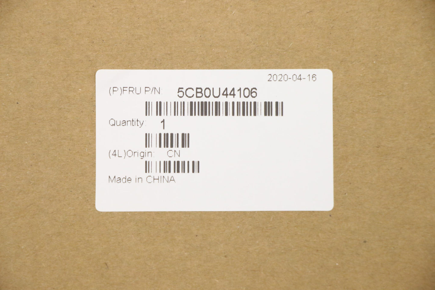 Lenovo Log Up Assy Iron Grey-Uk - 5CB0U44106