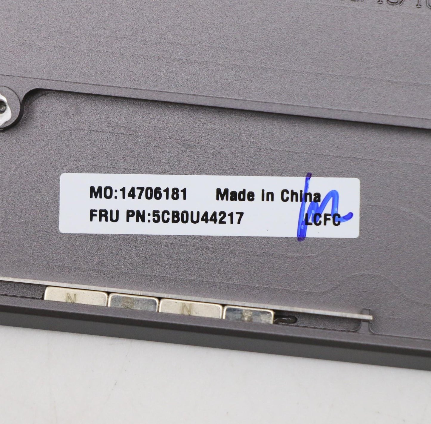 Lenovo Log Up Assy Njp Fp Iron Grey-I - 5CB0U44217