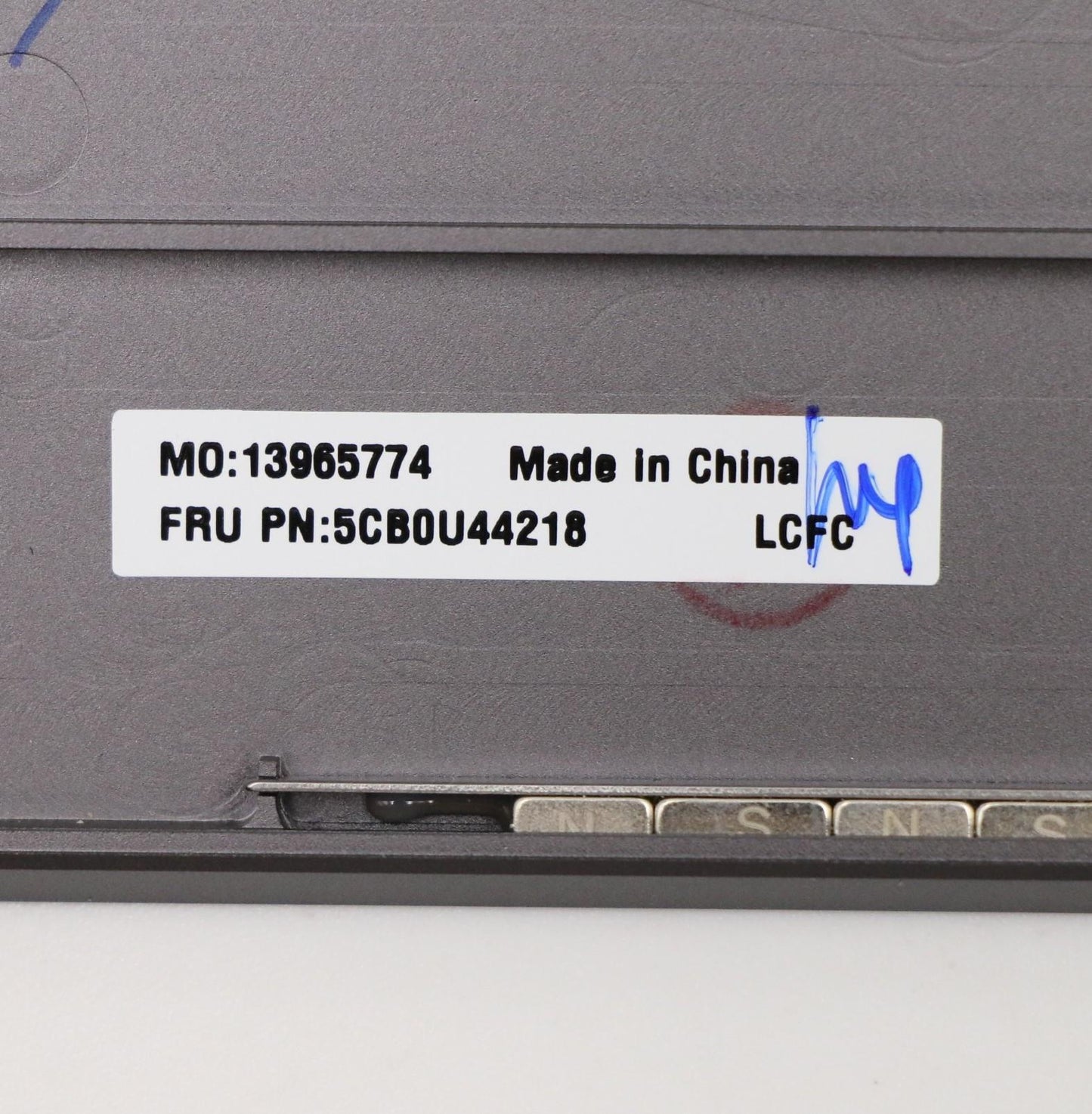 Lenovo Log Up Assy Njp Fp Iron Grey-L - 5CB0U44218