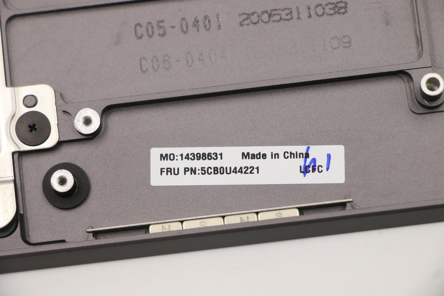 Lenovo Log Up Assy Njp Fp Iron Grey-I - 5CB0U44221