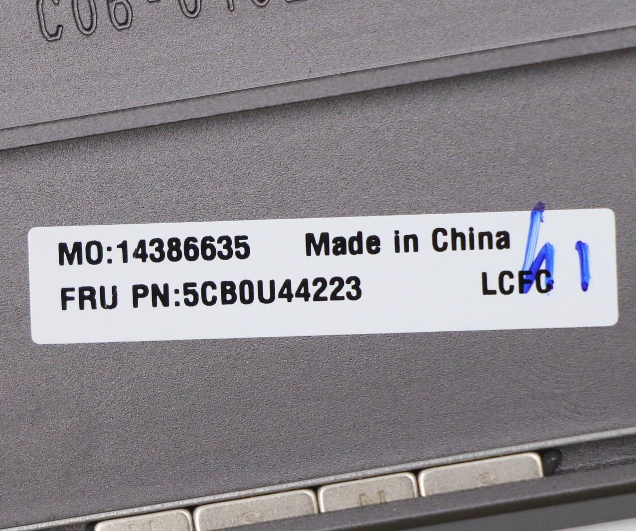 Lenovo Log Up Assy Njp Fp Iron Grey-H - 5CB0U44223