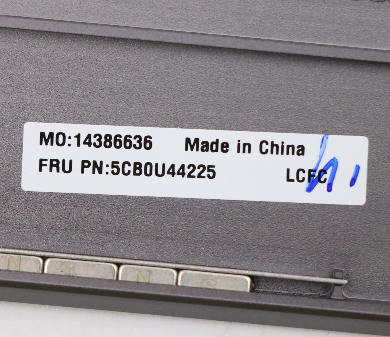 Lenovo Log Up Assy Njp Fp Iron Grey-G - 5CB0U44225