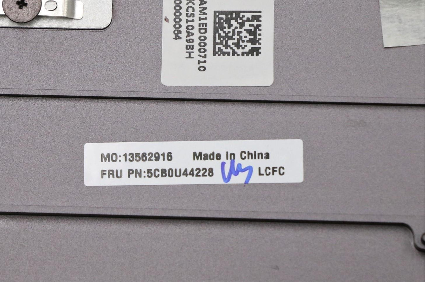 Lenovo Log Up Assy Njp Fp Iron Grey-N - 5CB0U44228