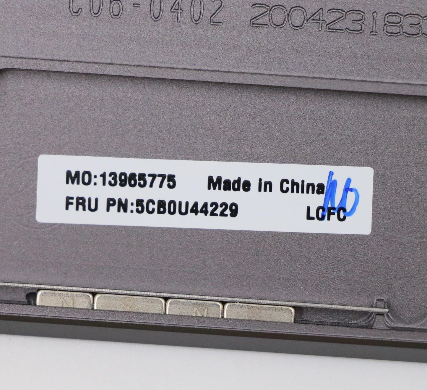 Lenovo Log Up Assy Njp Fp Iron Grey-P - 5CB0U44229