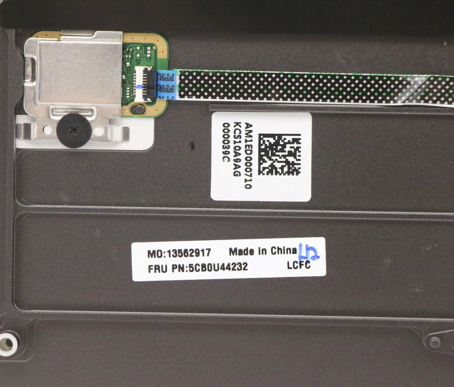 Lenovo Log Up Assy Njp Fp Iron Grey-S - 5CB0U44232