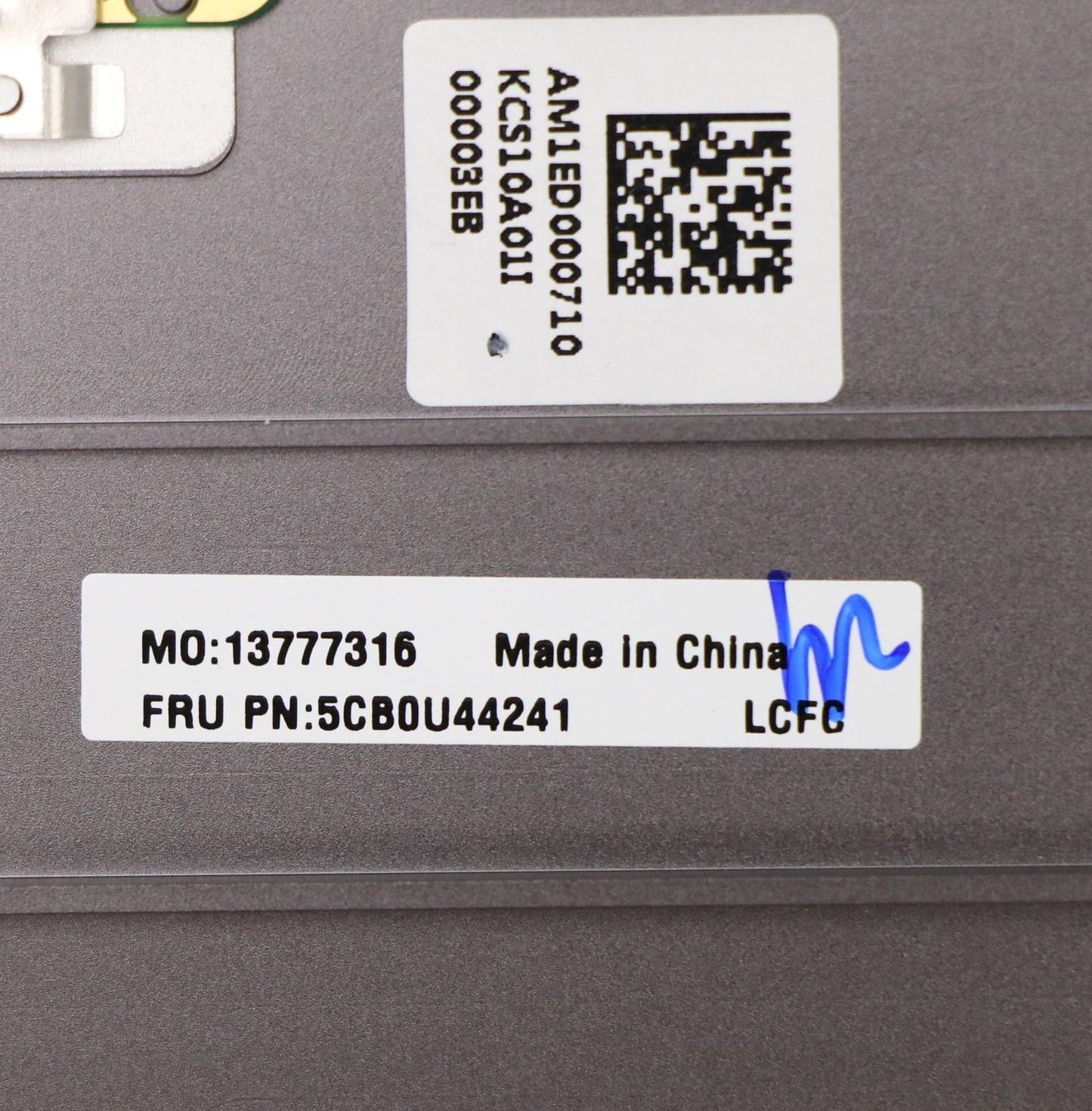 Lenovo Log Up Assy Njp Fp Iron Grey-B - 5CB0U44241
