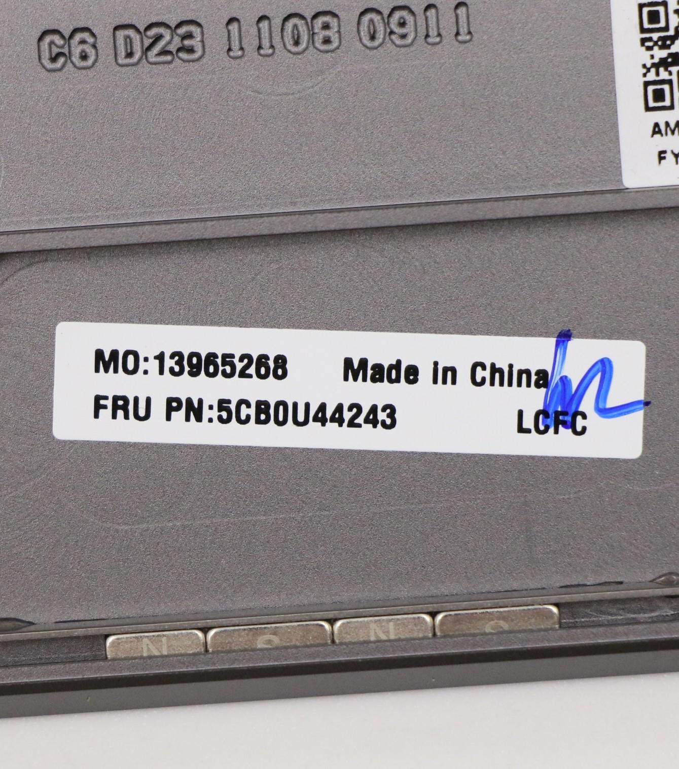 Lenovo Log Up Assy Njp Fp Iron Grey-B - 5CB0U44243