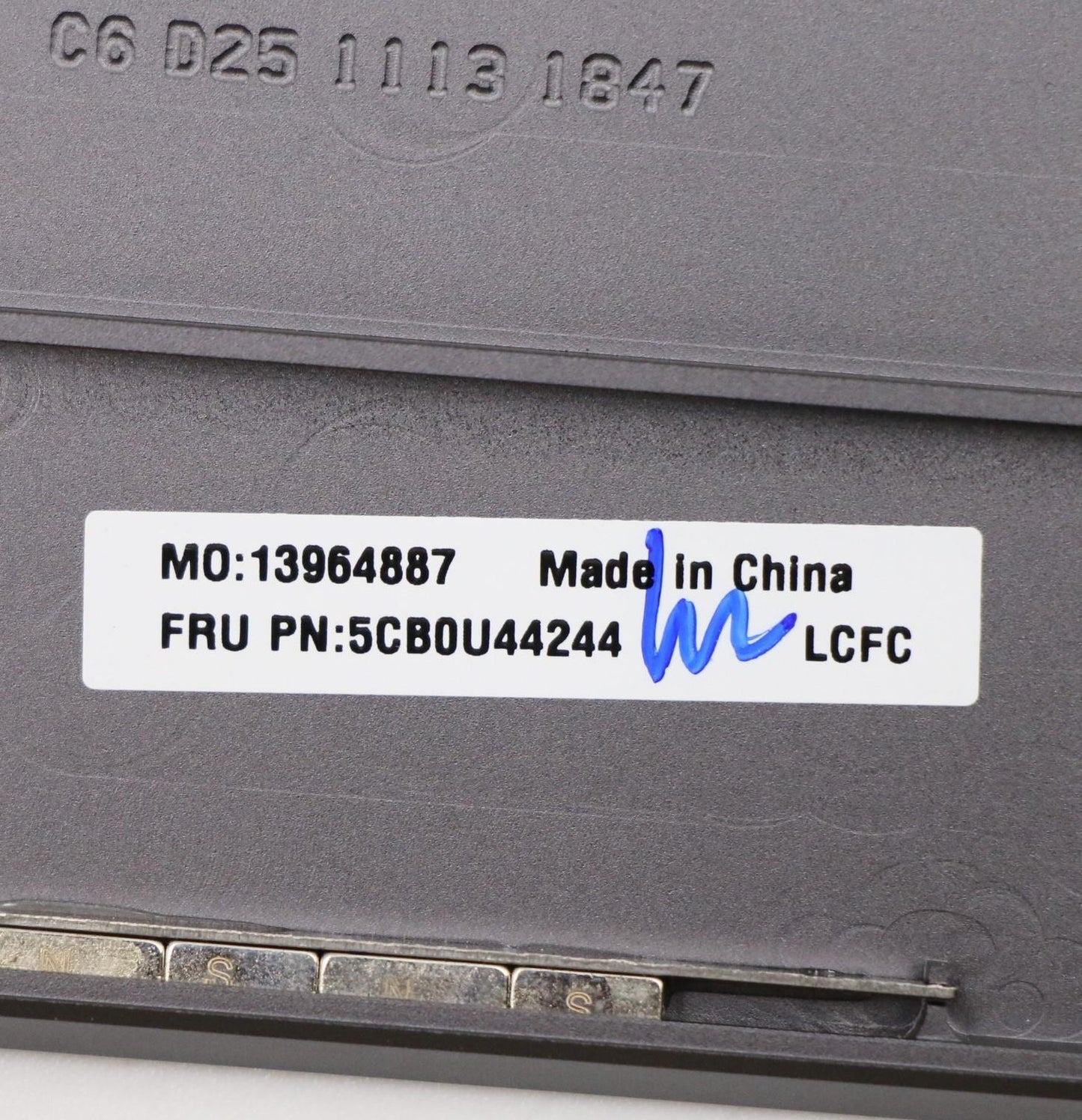Lenovo Log Up Assy Njp Fp Iron Grey-A - 5CB0U44244