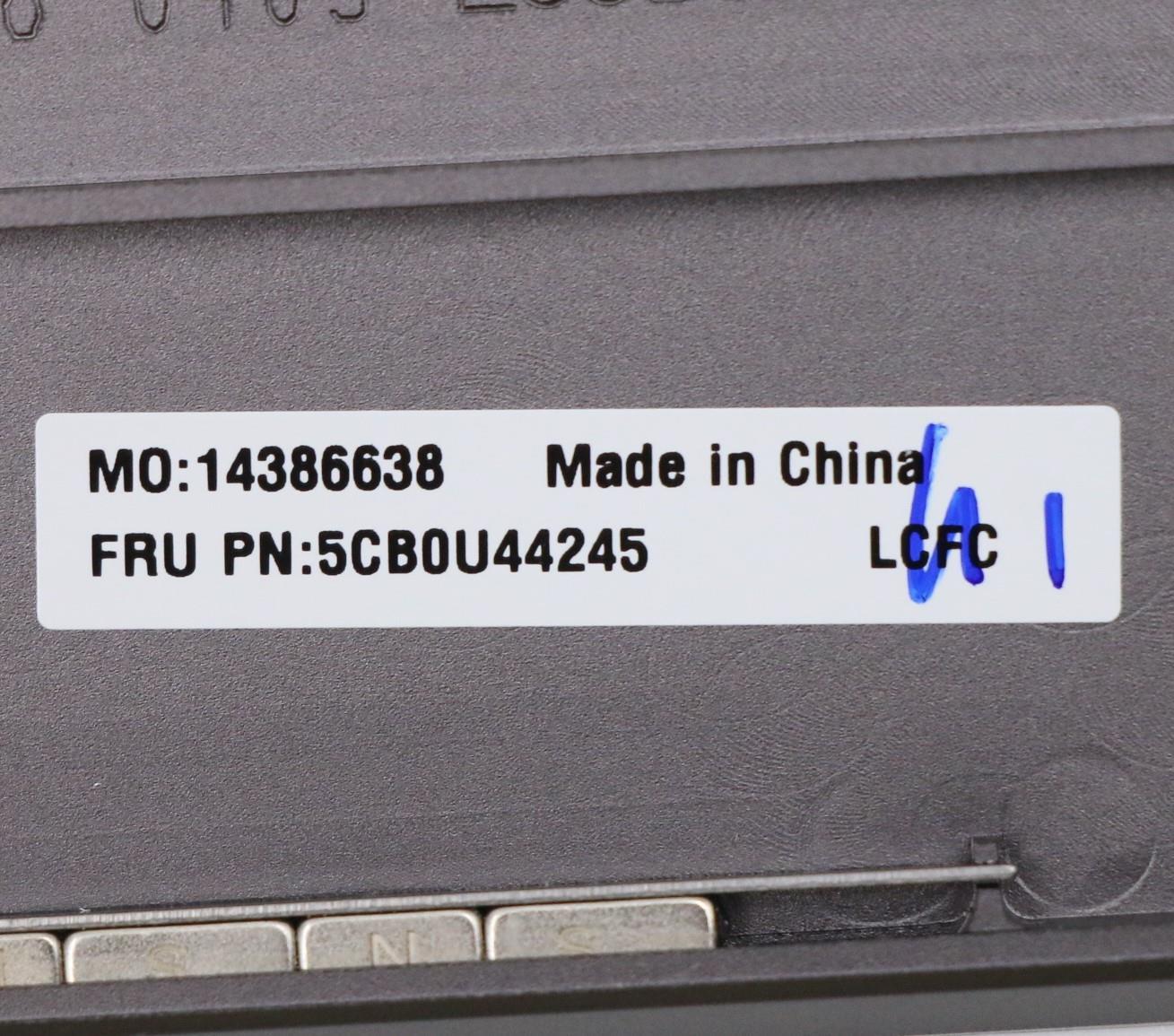 Lenovo Log Up Assy Njp Fp Iron Grey-F - 5CB0U44245