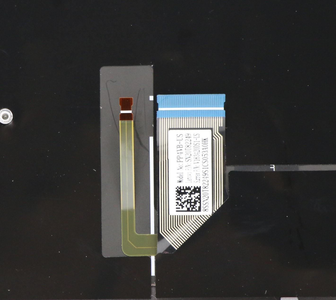 Lenovo C-Cover with Keyboard, USA Layout, Iron Grey - 5CB0U44246