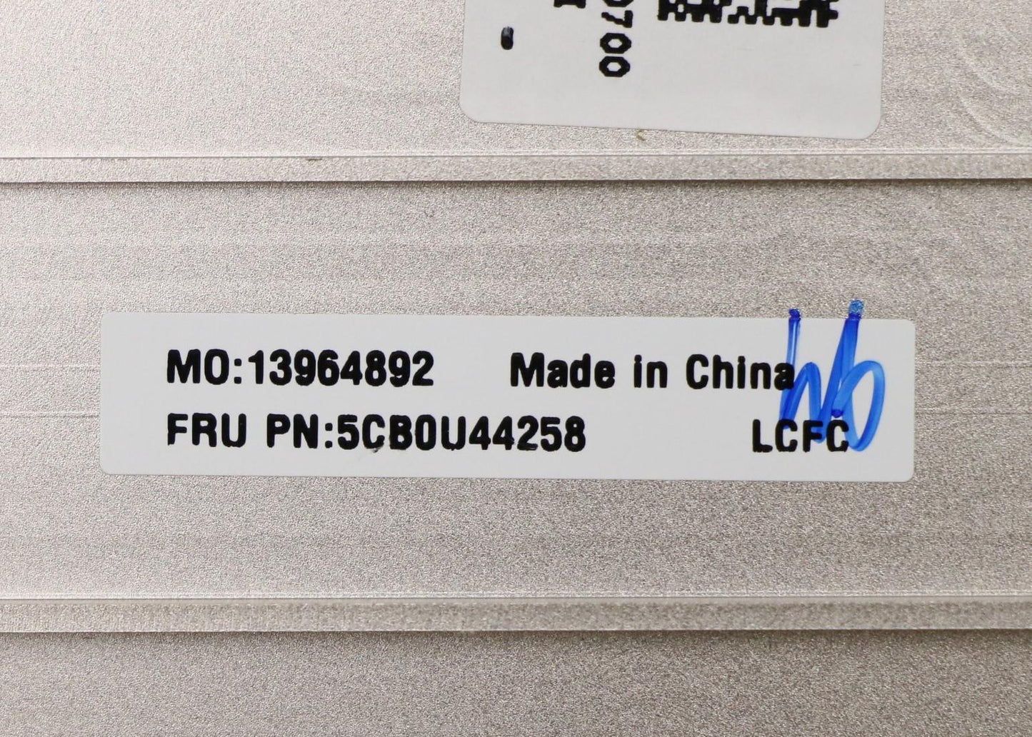 Lenovo Log Up Assy Njp Fp Mica-Gr - 5CB0U44258