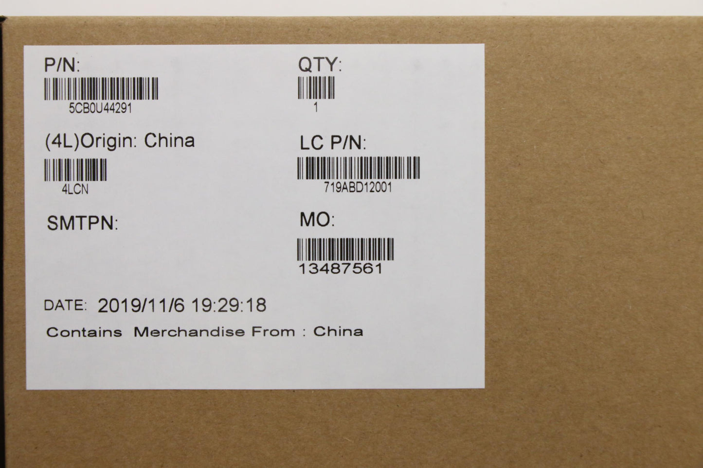 Lenovo Lcd Cover Iron Grey-Uhd - 5CB0U44291