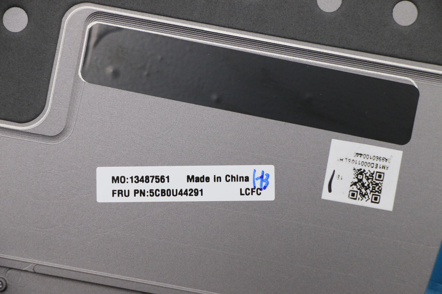 Lenovo Lcd Cover Iron Grey-Uhd - 5CB0U44291