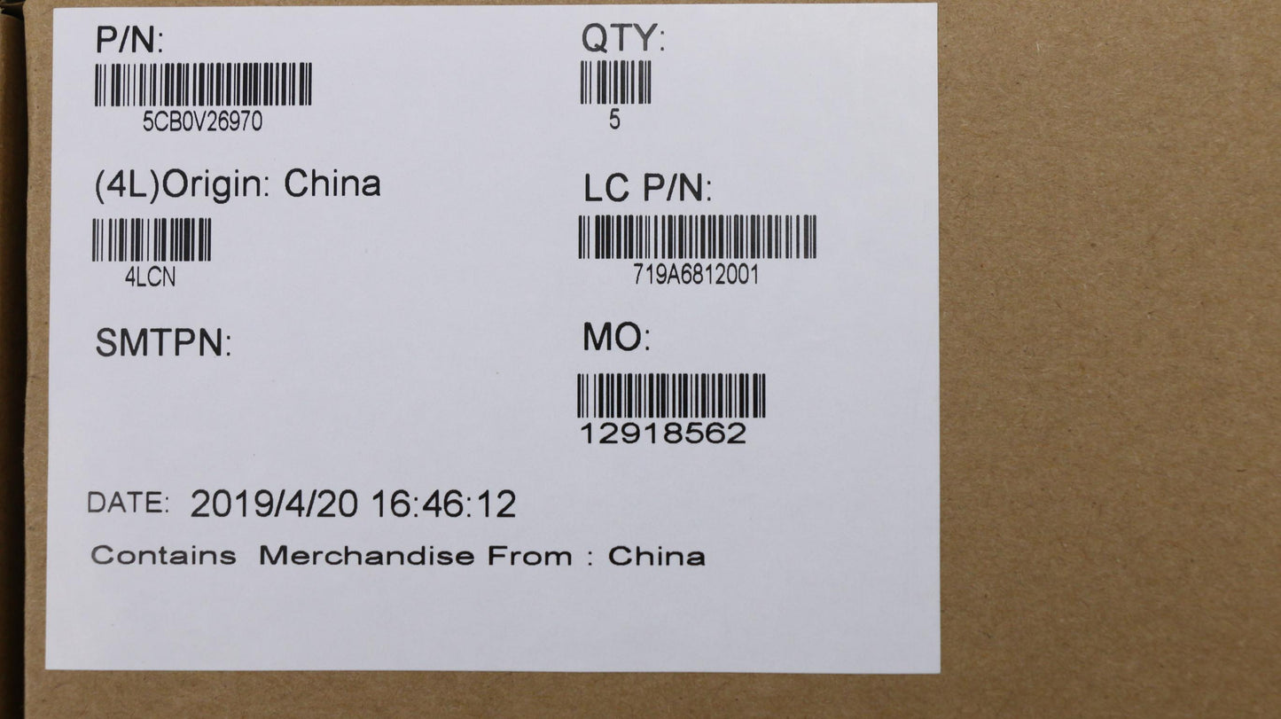 Lenovo Lcd Bezel Cap Sub Assy_Mr_Gray - 5CB0V26970