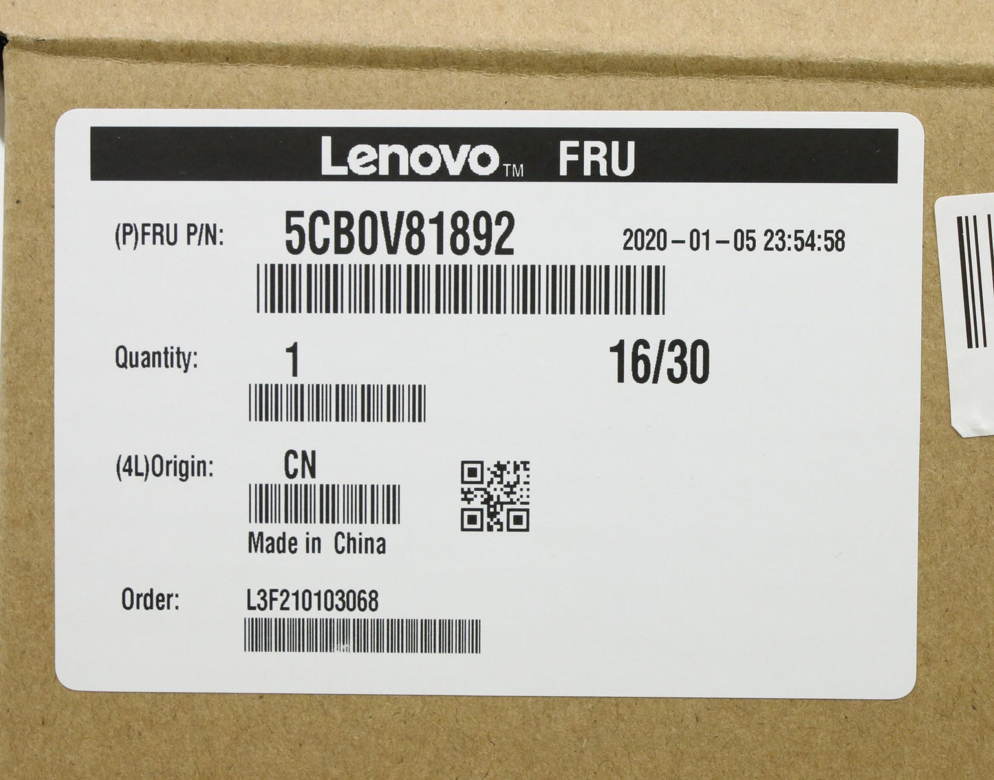 Lenovo A Cov Bk Fhd Eprivacy Std Cam - 5CB0V81892