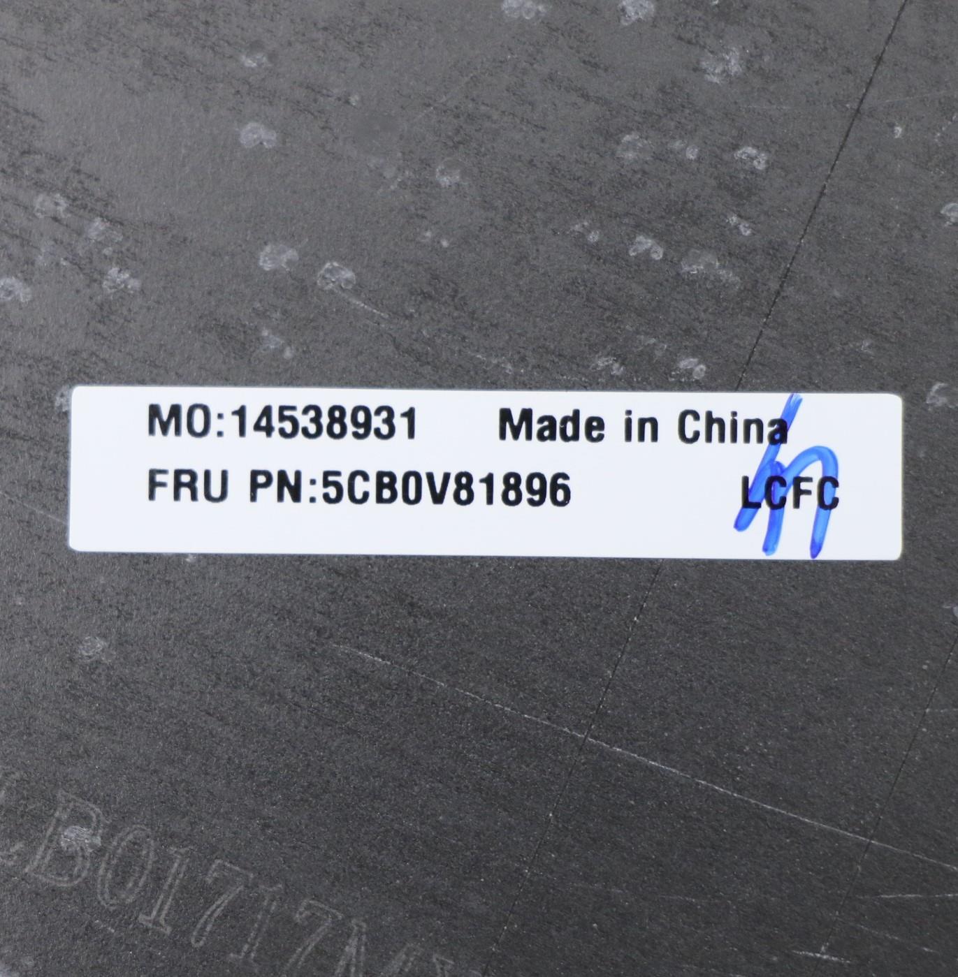Lenovo A Cov Bk Fhd Std Wo Cam W Gsk - 5CB0V81896