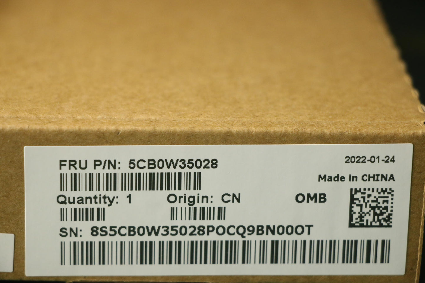 Lenovo Assem - 5CB0W35028
