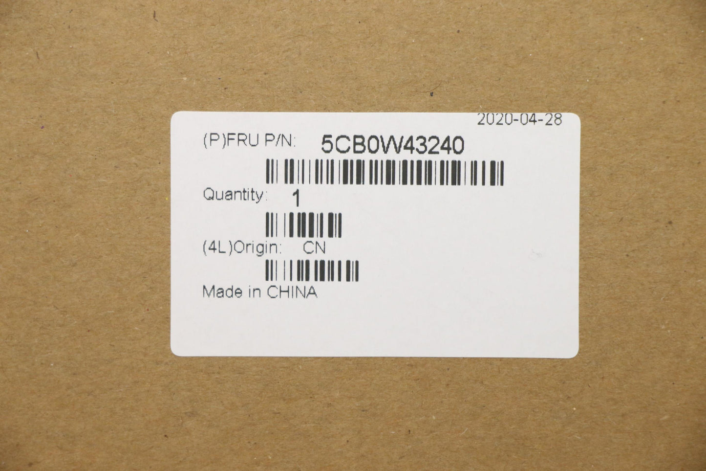 Lenovo Log Up Assy Imr Grey Dis Us - 5CB0W43240