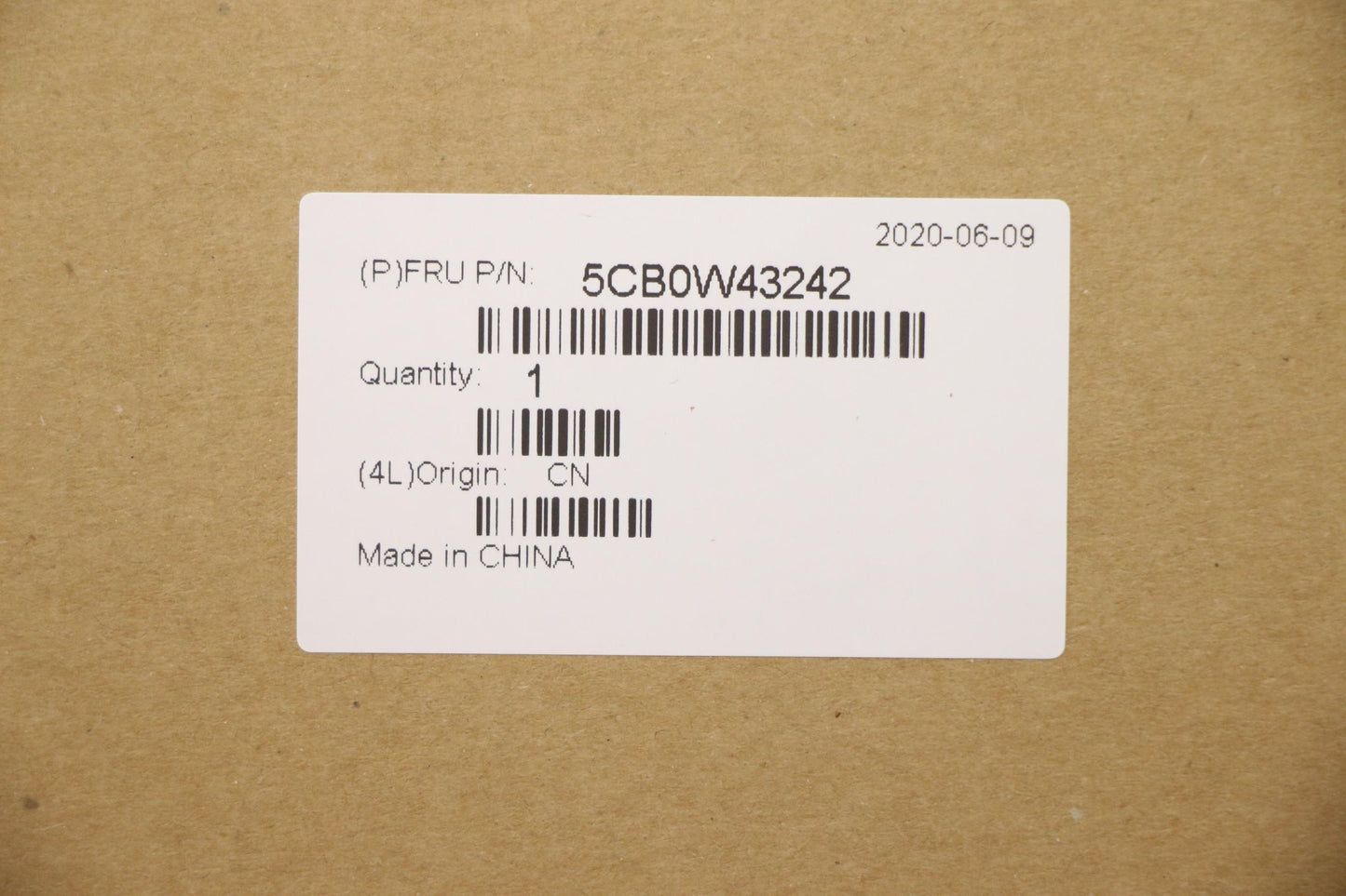 Lenovo Log Up Assy Imr Black Dis Uk - 5CB0W43242