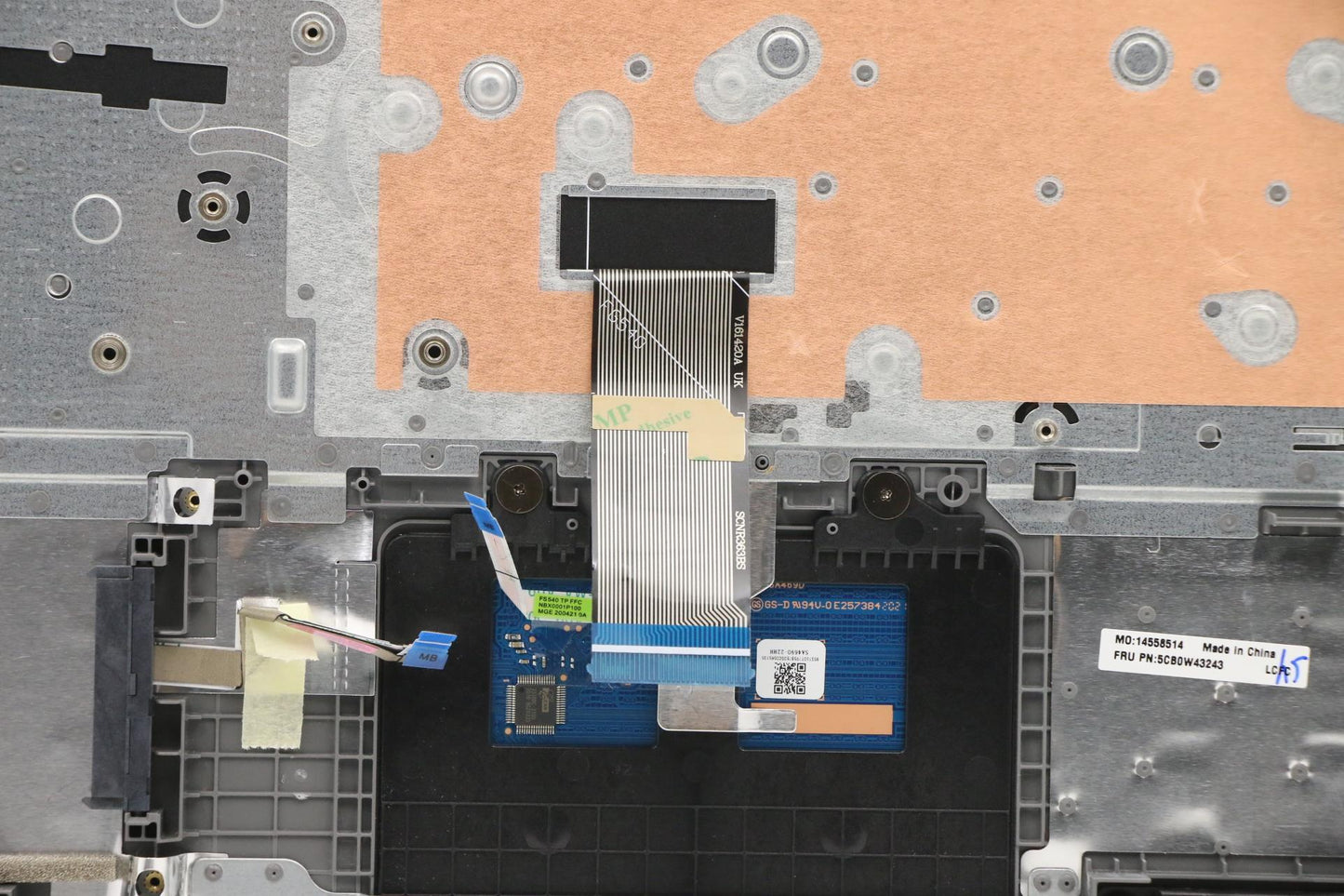 Lenovo Log Up Assy Imr Grey Dis Uk - 5CB0W43243