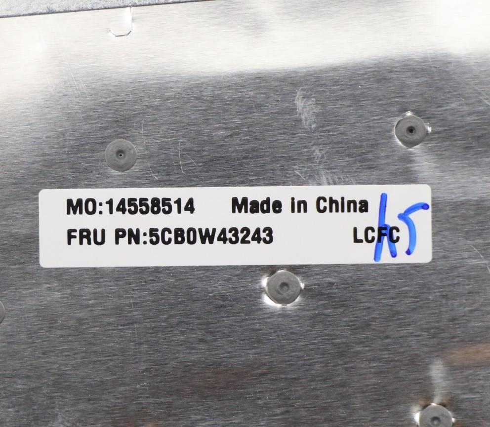 Lenovo Log Up Assy Imr Grey Dis Uk - 5CB0W43243