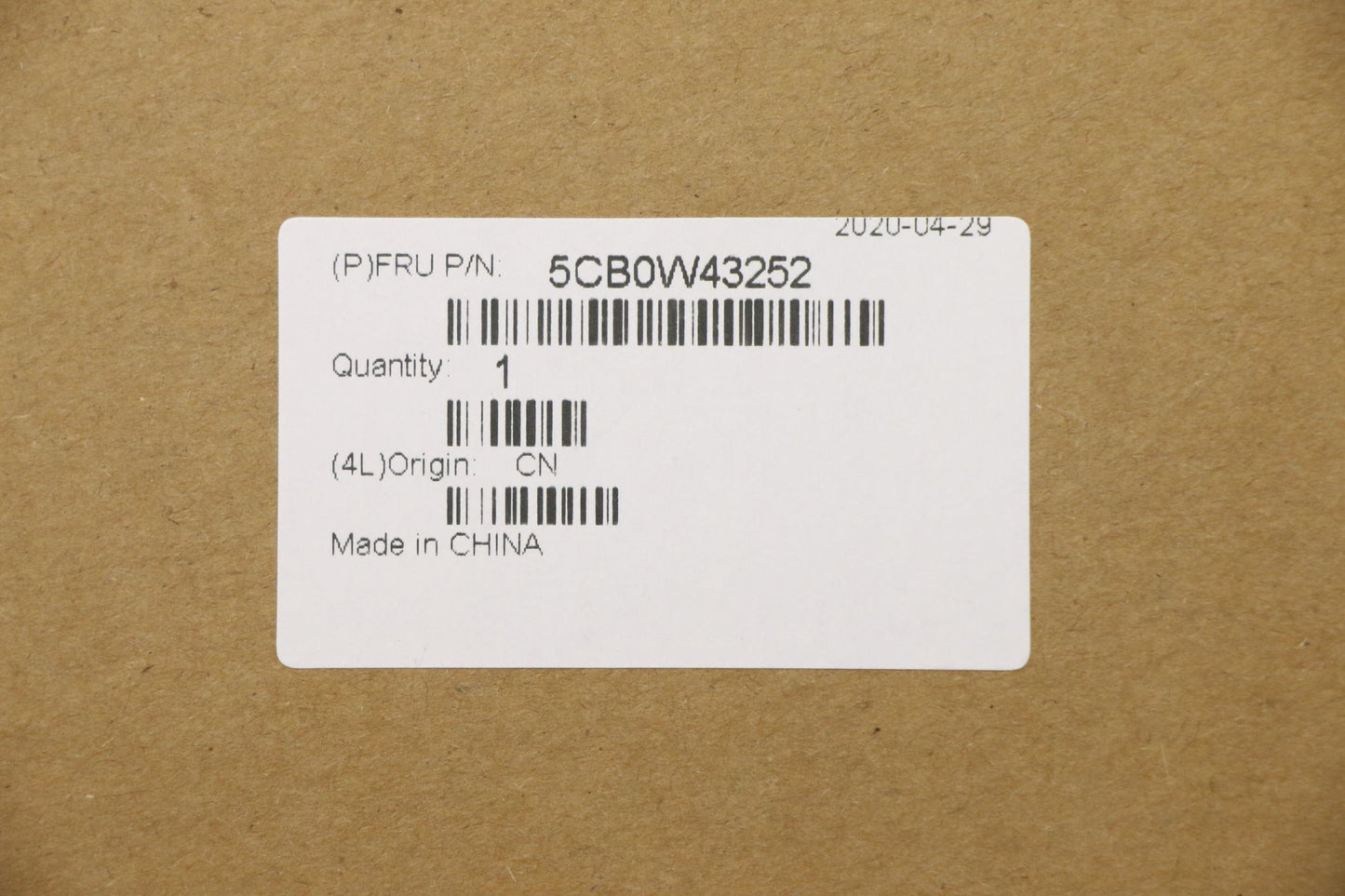 Lenovo Log Up Assy Imr Grey Dis Tr - 5CB0W43252