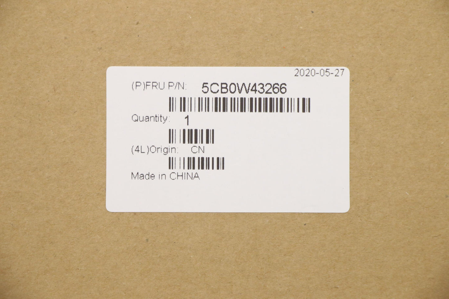 Lenovo Log Up Assy Imr Black Dis Ko - 5CB0W43266