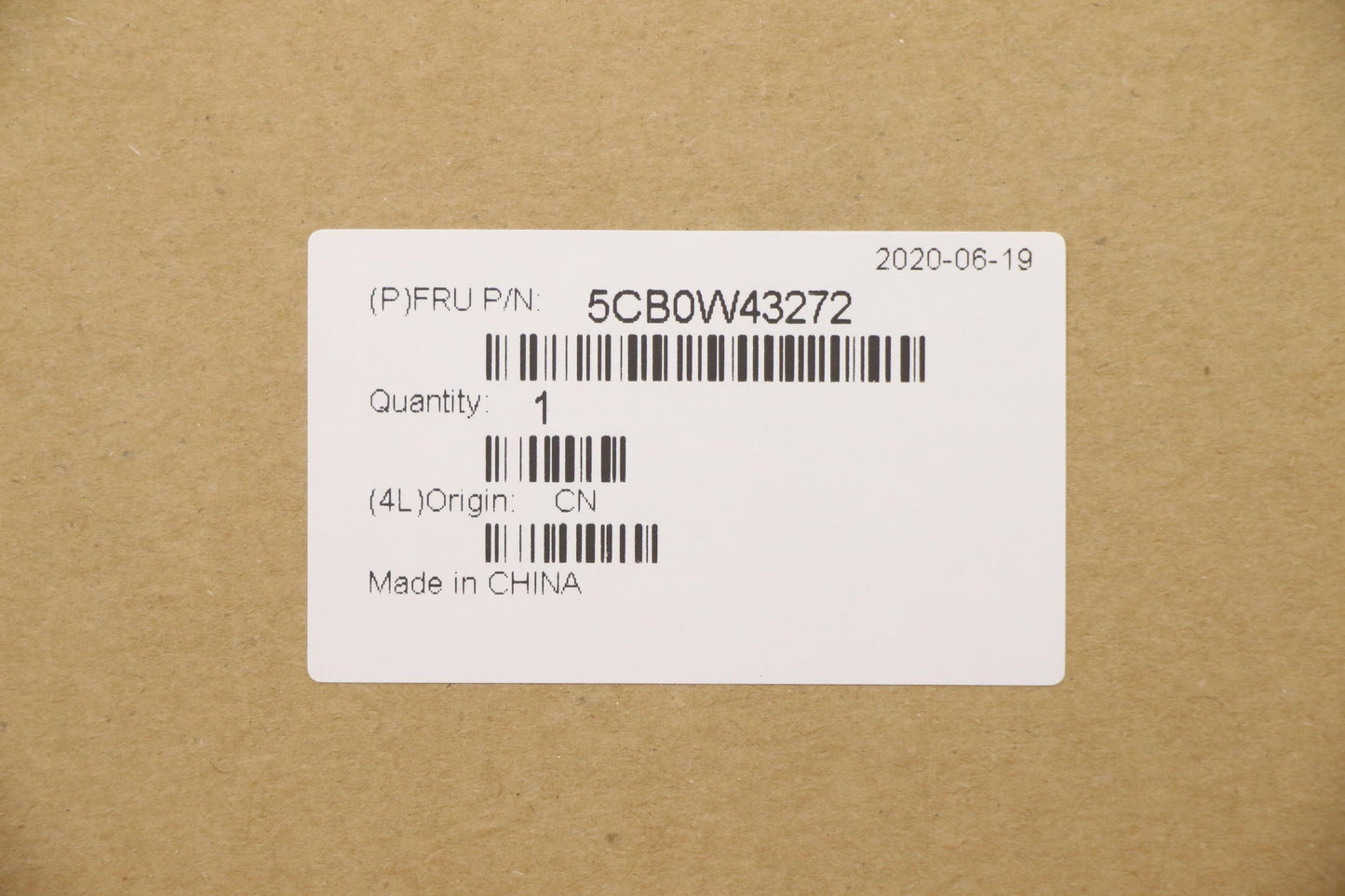 Lenovo Log Up Assy Imr Black Dis Ru - 5CB0W43272