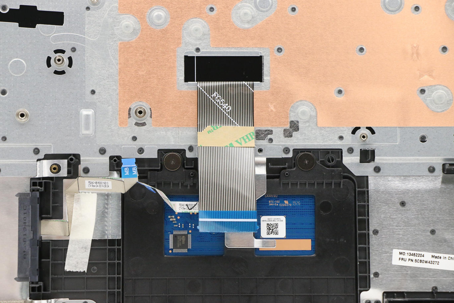 Lenovo Log Up Assy Imr Black Dis Ru - 5CB0W43272