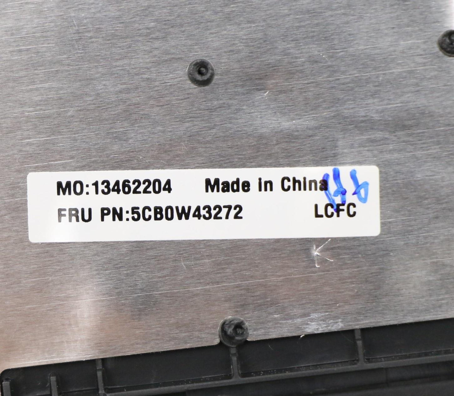 Lenovo Log Up Assy Imr Black Dis Ru - 5CB0W43272