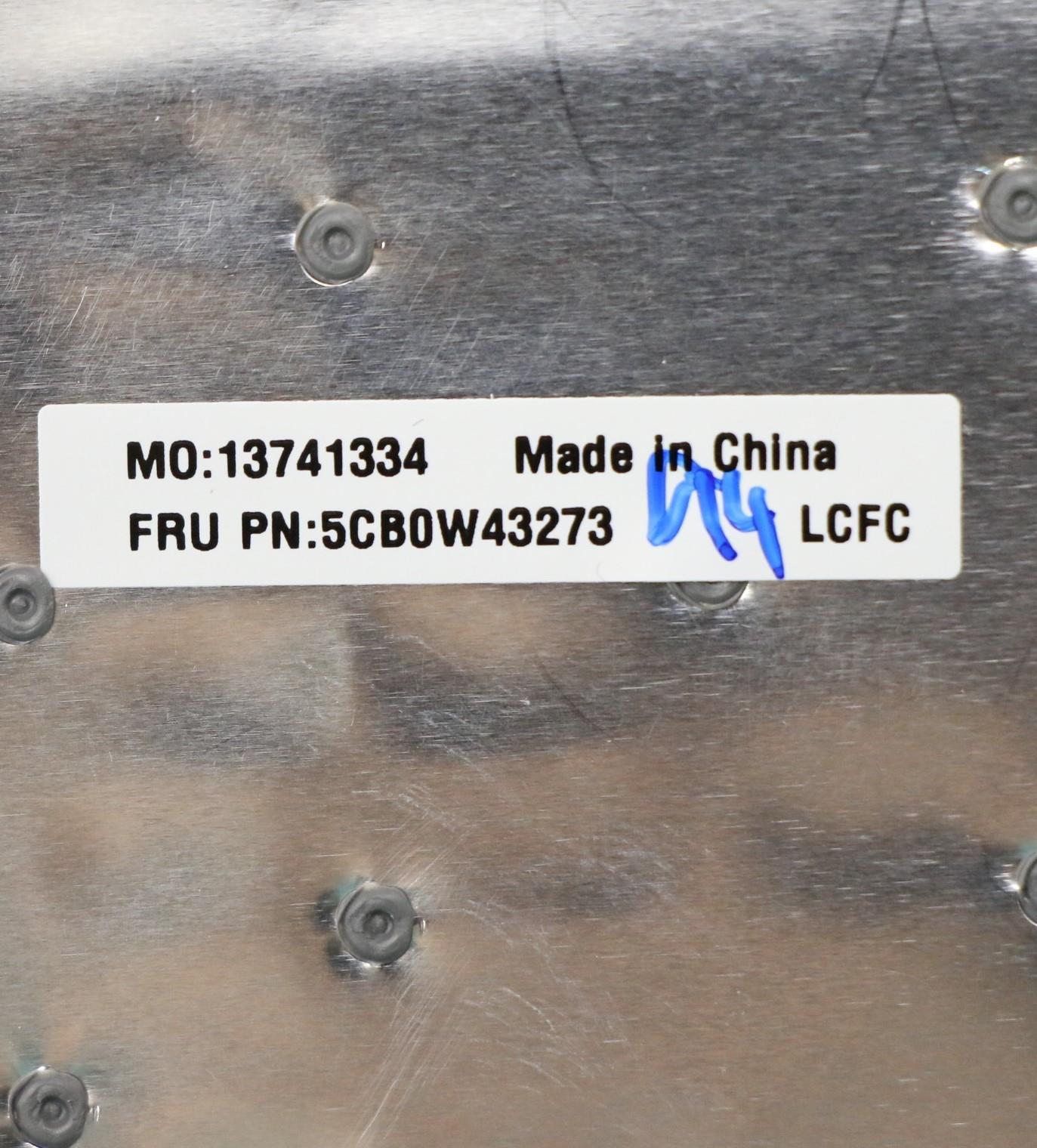 Lenovo Log Up Assy Imr Grey Dis Ru - 5CB0W43273