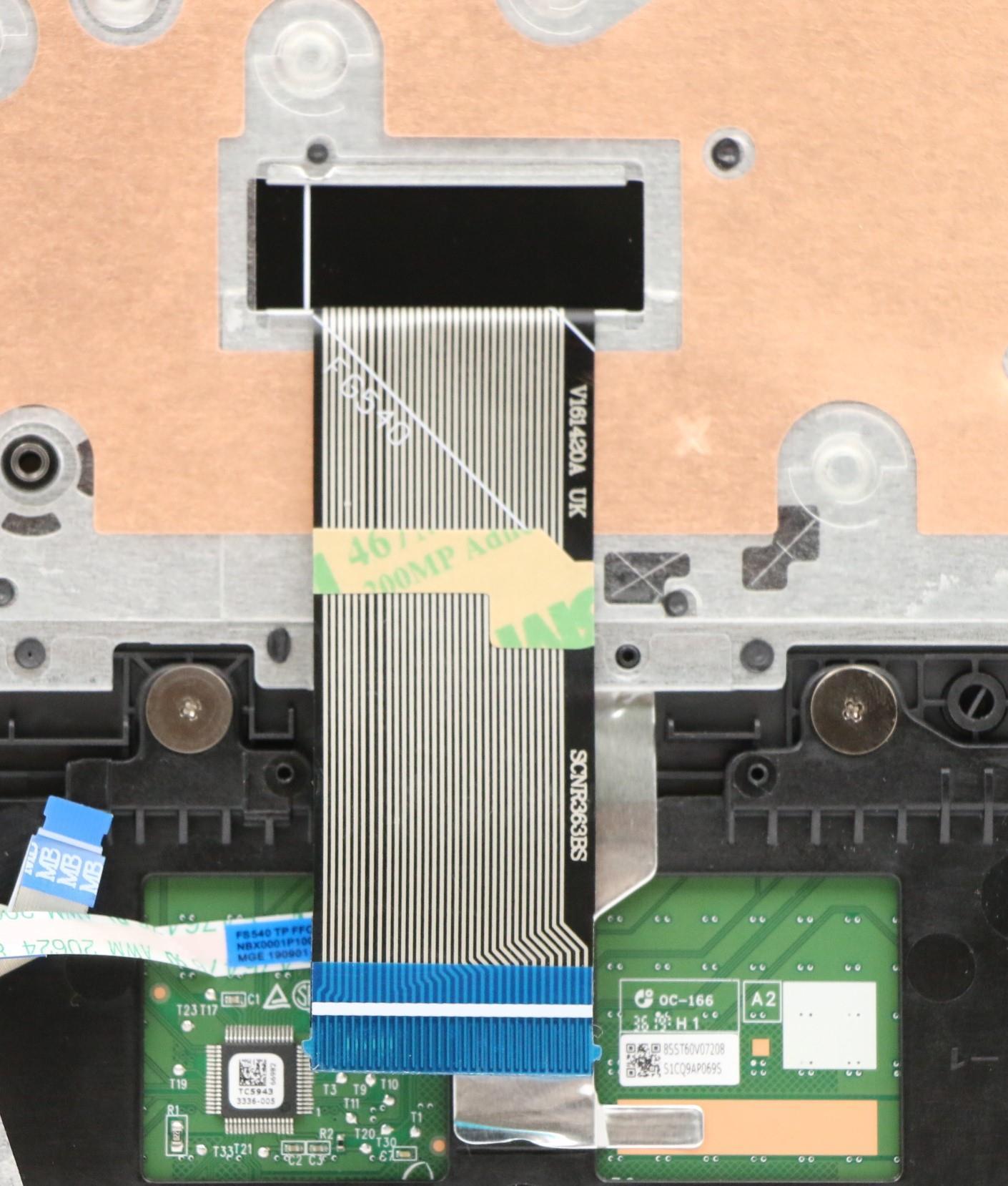 Lenovo Log Up Assy Texture Black Dis - 5CB0W43274