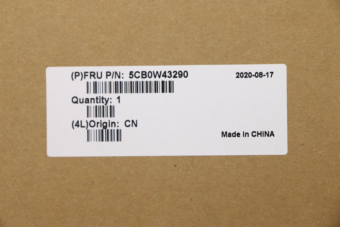 Lenovo Log Up Assy Imr Black Dis Hb - 5CB0W43290