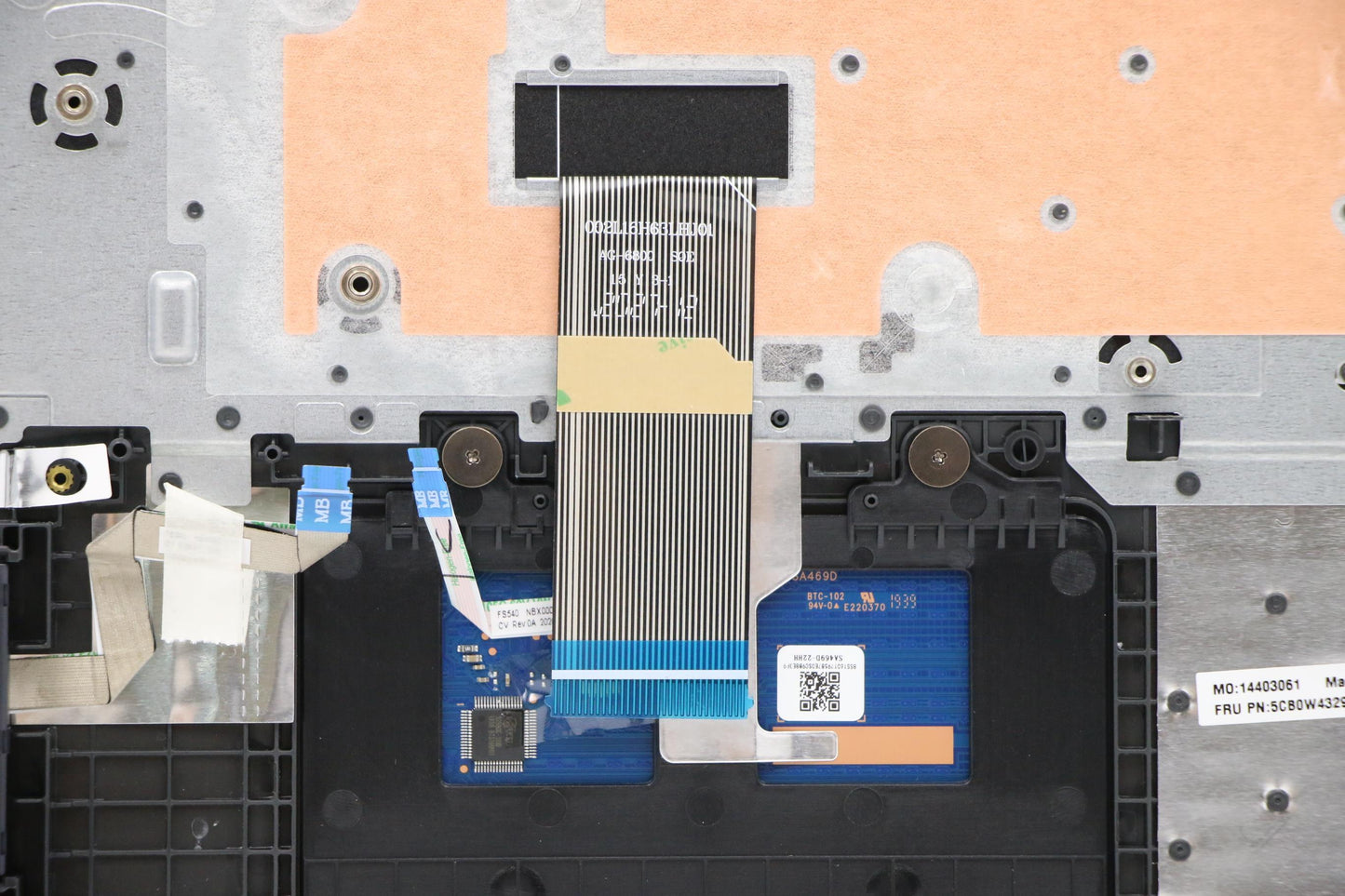 Lenovo Log Up Assy Imr Black Dis Hb - 5CB0W43290
