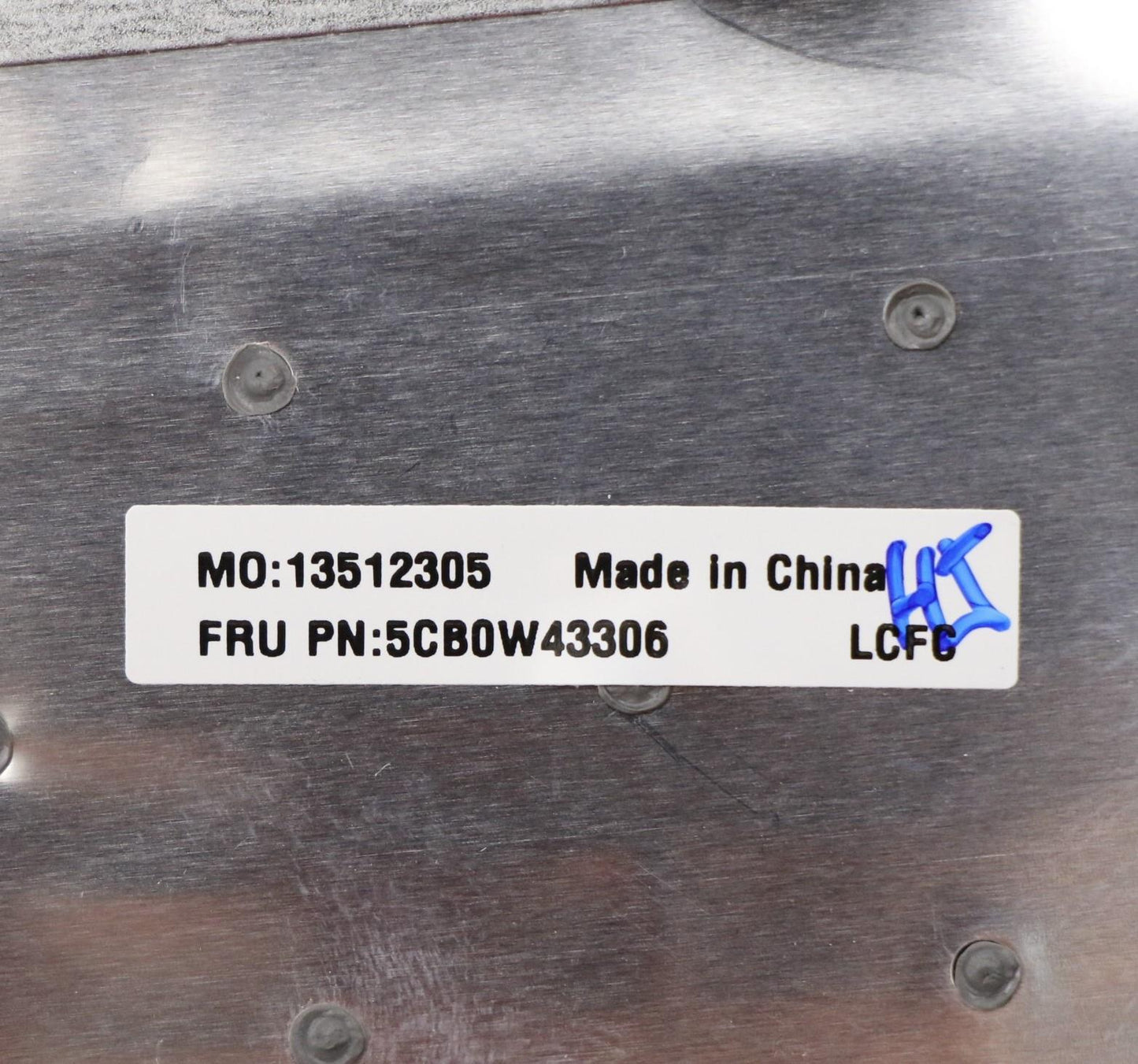 Lenovo Log Up Assy Imr Grey Dis Sa - 5CB0W43306