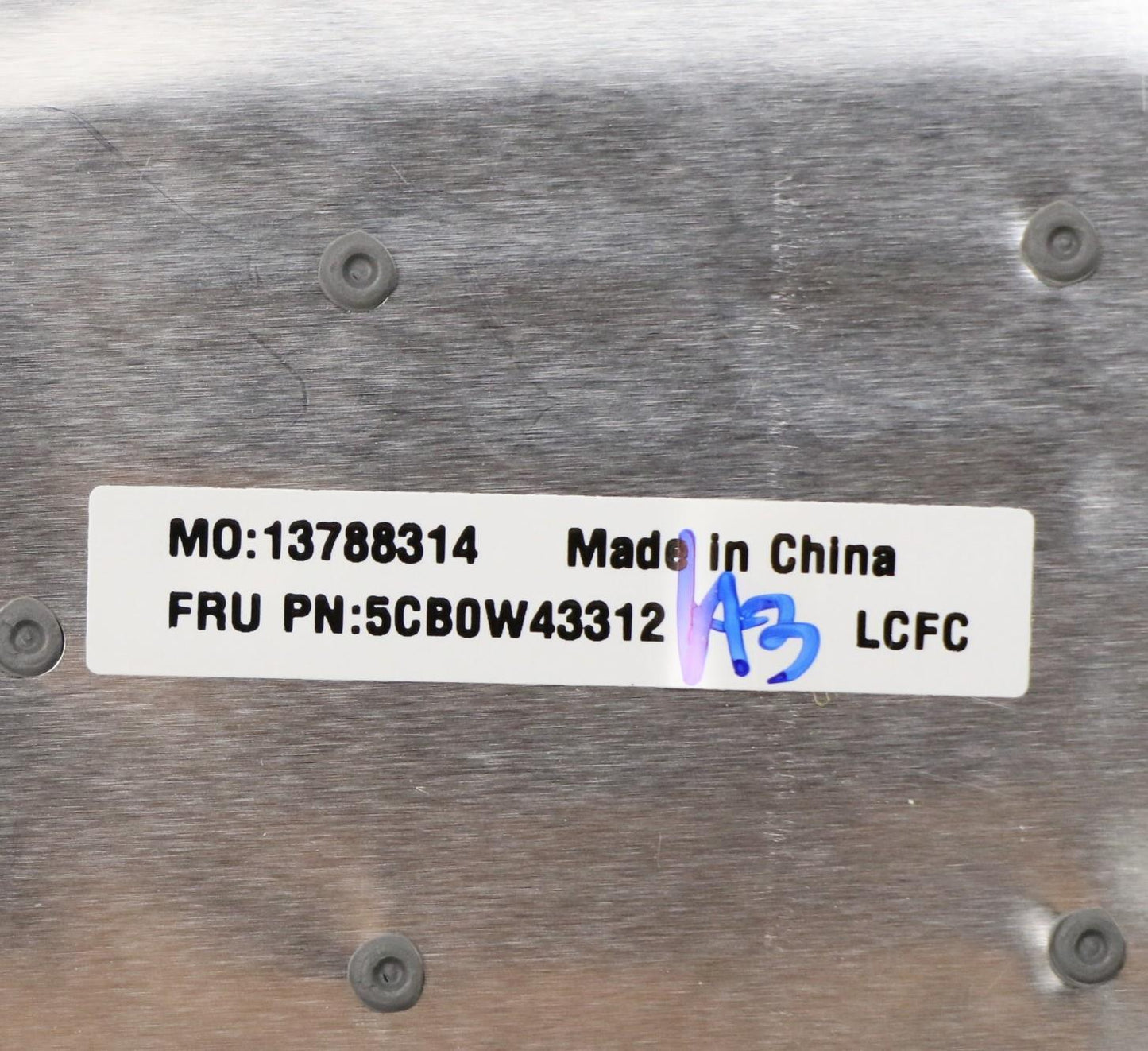 Lenovo Log Up Assy Imr Grey Dis Inte - 5CB0W43312