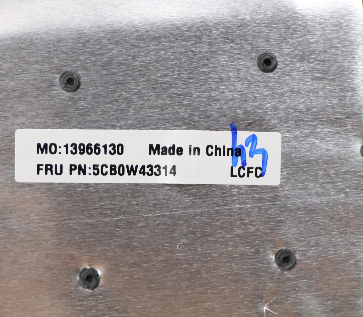 Lenovo Log Up Assy Imr Black Dis Cz-S - 5CB0W43314