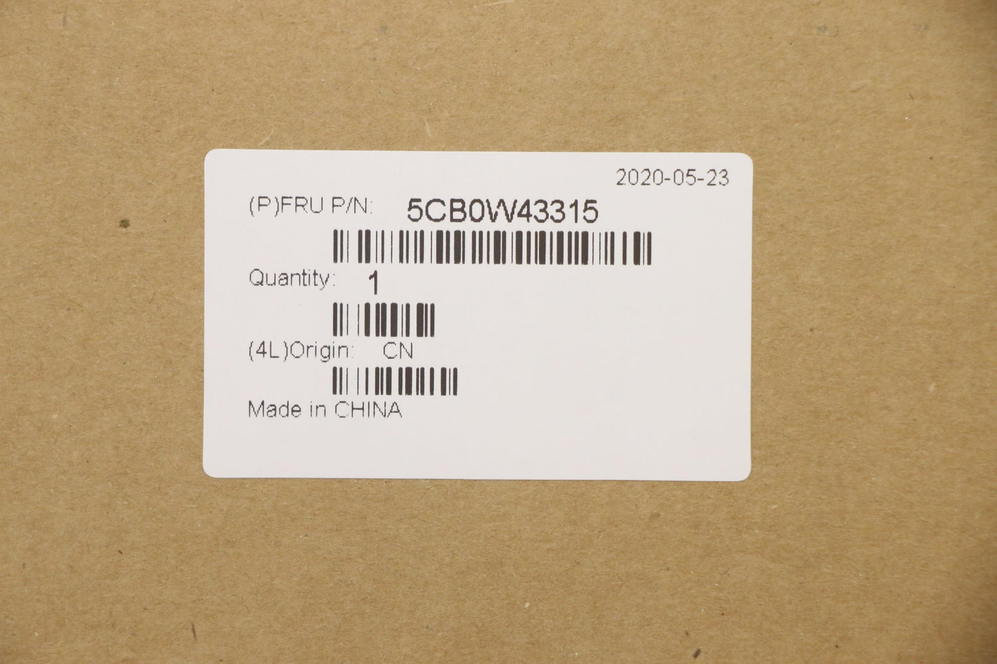 Lenovo Log Up Assy Imr Grey Dis Cz-Sk - 5CB0W43315